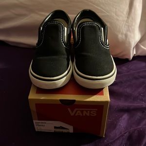 Classic Vans slip on sneakers sz 8 toddler